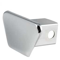 2" Chrome Steel Hitch Tube Cover - 22100