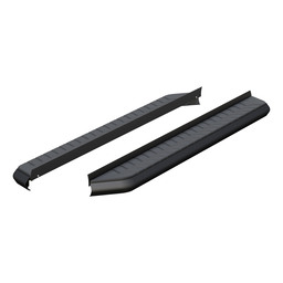 AeroTread 5" x 73" Black Stainless Running Boards (No Brackets)