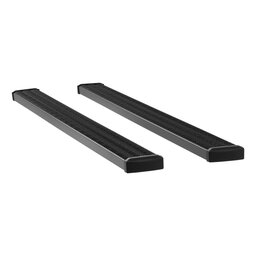 Grip Step 7" x 102" Black Aluminum Running Boards (No Brackets)