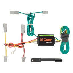 Curt Custom Wiring Harness, 4-Way Flat Output, Select Acura TL - 56231