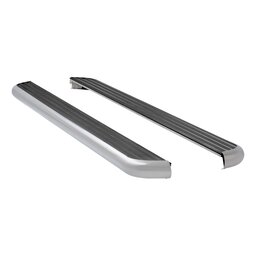 MegaStep 6-1/2" x 114" Aluminum Running Boards (No Brackets)