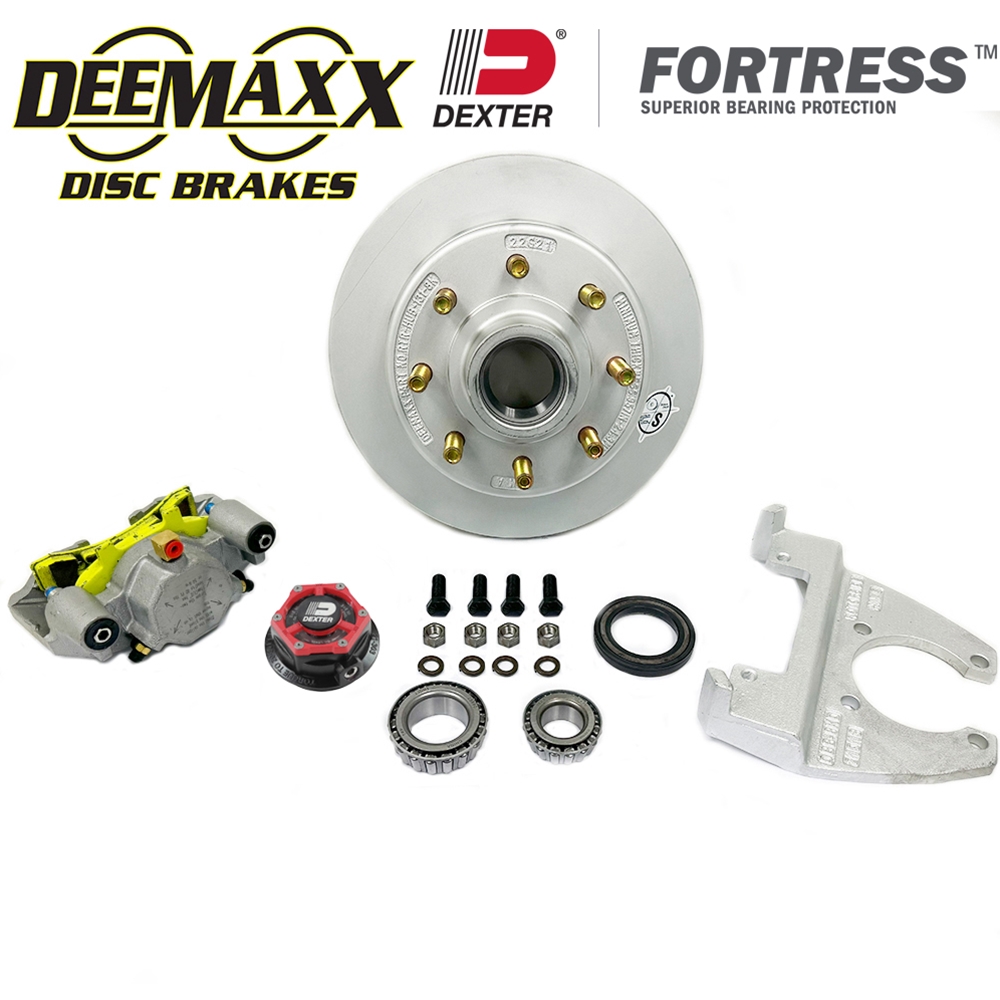 MAXX KIT Electric Over Hydraulic 8,000 lbs. Disc Brake Kit with 5 