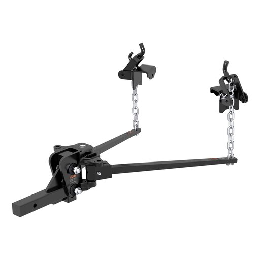 Curt Short Trunnion Bar Weight Distribution Hitch (8K - 10K lbs., 28-3/8" Bars) - 17332