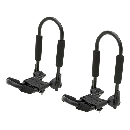 Curt Adjustable Aluminum Roof Rack Kayak Holders - 18320