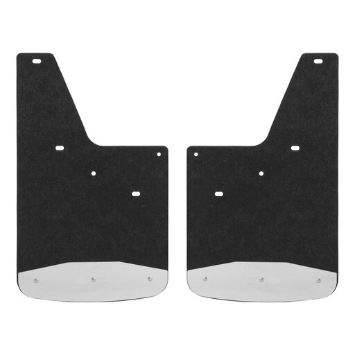 LUVERNE Front or Rear 12" x 20" Rubber Mud Guards, Select Silverado, Sierra (2 Flaps) - 250740