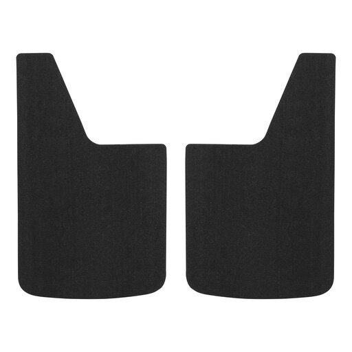 Universal Front or Rear 12" x 20" Textured Rubber Mud Guards (2 Flaps)