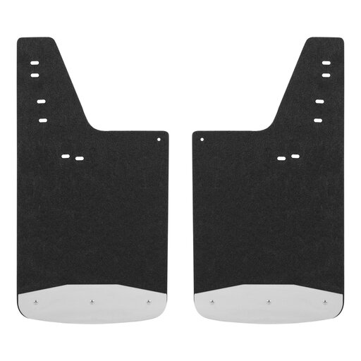 Front or Rear 12" x 23" Rubber Mud Guards, Select Ford Super Duty (2 Flaps)