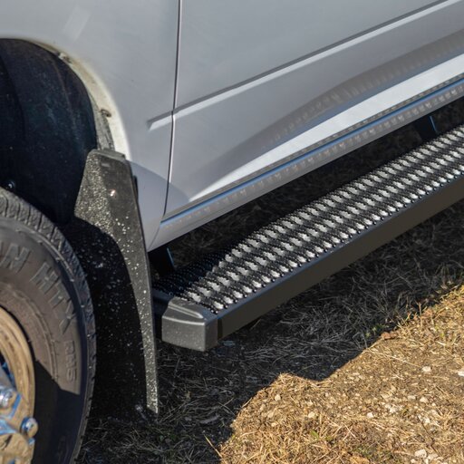 Grip Step 7" x 88" Aluminum W2W Running Boards, Select Silverado, Sierra HD