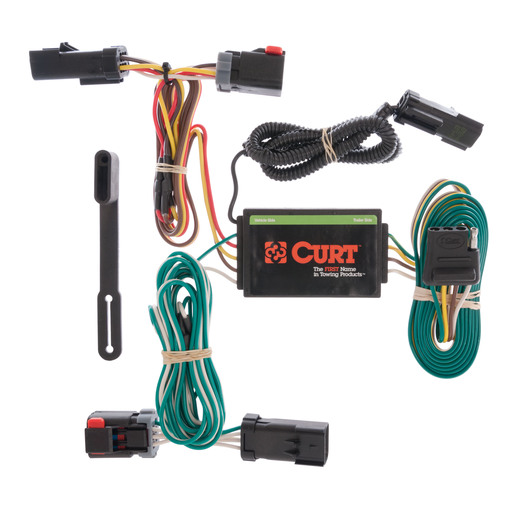 Custom Wiring Harness, 4-Way Flat Output, Select Chrysler Pacifica