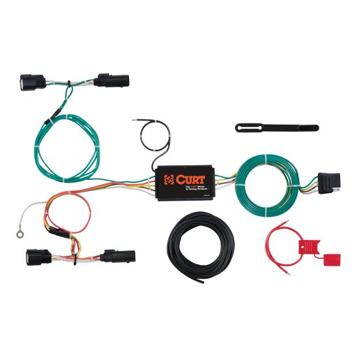 Custom Wiring Harness, 4-Way Flat Output, Select Ford Focus Hatchback